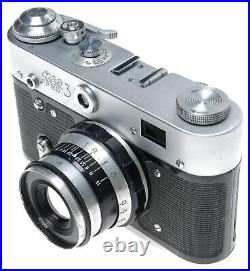 FED-3b 35mm Rangefinder Camera Industar-61 2.8/52 M39 Leica Mount