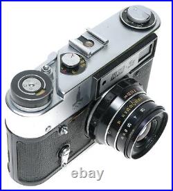 FED 5b Olympic 35mm Rangefinder Camera Industar 61L/D 2.8/53 Leica Mount