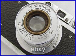 FED NKVD-CCCP type 1d Vintage 1939-1941 WWII Russian RF Camera copy Leica-II(D)