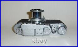 FED NKVD USSR Russian Rangefinder camera copy LEICA 35mm INDUSTAR-10 3.5/50mm