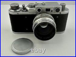 FED NKVD-USSR WWII type 1d Vintage 1939-1941 Russian RF Camera with Lens Jupiter-3