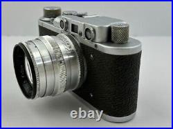 FED NKVD-USSR WWII type 1d Vintage 1939-1941 Russian RF Camera with Lens Jupiter-3