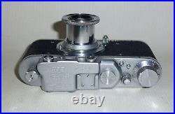 FED NKVD UkrSSR Russian Rangefinder camera copy LEICA 35mm INDUSTAR-10 3.5/50mm