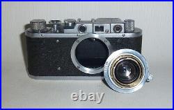 FED Russian Rangefinder camera copy LEICA 35mm INDUSTAR-10 3.5/50mm