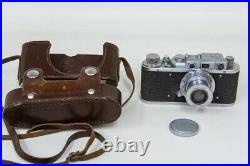 FED Type 1e Berdsk Rangefinder Camera 3.5/50 M39 Leica Mount USSR