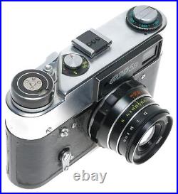 Fed 5B 35mm Rangefinder Camera M39 Industar-61 L/D 2.8/55 USSR