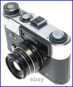 Fed 5B 35mm Rangefinder Camera M39 Industar-61 L/D 2.8/55 USSR