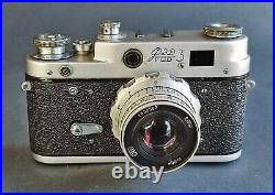 Film Camera 35 mm Tested FED 3 Industar-26 2.8/52mm Rare Vintage Leica Copy ussr