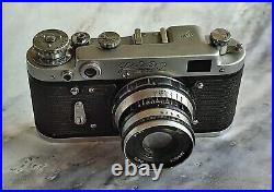 Film Camera 35mm Tested FED 2 Industar-61 2.8/52mm Rare Vintage Leica Copy ussr