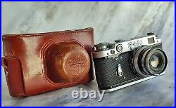 Film Camera 35mm Tested FED 2 Industar-61 2.8/52mm Rare Vintage Leica Copy ussr