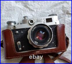 Film Camera 35mm Tested FED 3 Industar-26 2.8/52mm Rare Vintage Leica Copy ussr