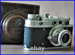 Film Camera 35mm Tested Zorki C Industar-22 Vintage rangefinder ussr Leica III