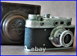 Film Camera 35mm Tested Zorki C Leica III copy Industar-22 Vintage rangefinder