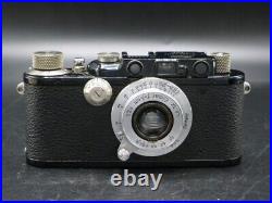 Fine Leica III Mod. F c. 1935 Black/Nickel W. Elmar 3.5/50mm withCase & Books