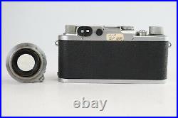 Good Leica IIIF red Dial with Ernst Leitz Wetzlar Summitar 5cm F2 #622018