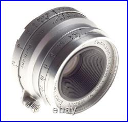 IIIG Leica Chrome 3g Camera with SUMMARON 3.5/3.5cm Compact lens f=35mm