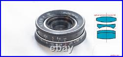 INDUSTAR 69 28mm f/2.8 Vintage LEICA M Mount m39 Pancake Macro Lens Canon Sony