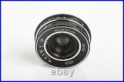 INDUSTAR 69 28mm f/2.8 Vintage LEICA M Mount m39 Pancake Macro Lens Canon Sony