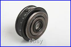 INDUSTAR 69 28mm f/2.8 Vintage LEICA M Mount m39 Pancake Macro Lens Canon Sony