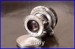 Industar 10 FED Early Prewar USSR Leica Lens M39 L39 50mm/3.5 Serviced CLA