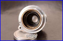 Industar 10 FED Early Prewar USSR Leica Lens M39 L39 50mm/3.5 Serviced CLA