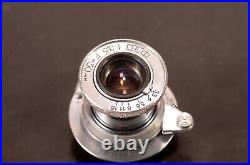 Industar 10 FED Early Prewar USSR Leica Lens M39 L39 50mm/3.5 Serviced CLA