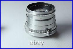 JUPITER-8 Lens 50 mm f2 M39 for Leica LM Rangefinger Vintage Soviet Photo Ooptic