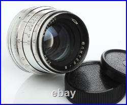 JUPITER 8 lens CLEAN 50mm f2.0 M39 mount Leica M Portrait Rangefinder Vintage