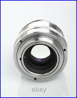 JUPITER 8 lens CLEAN 50mm f2.0 M39 mount Leica M Portrait Rangefinder Vintage