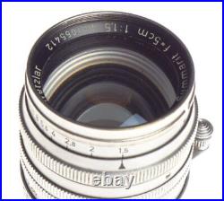 Just Serviced LEICA IIIf 3F Rangefinder camera Summarit f=5cm 11.5 fast 1.5/50