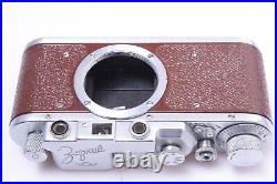 Krasnogorsk Zorki 1 35mm Range Finder Camera Industar-22 50mm 3.5 Red P Lens