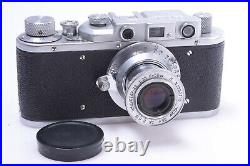 Krasnogorsk Zorki 1d 35mm Range Finder Camera Industar-22 50mm 3.5 Red P Lens