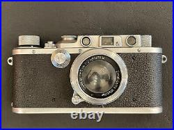 LEICA Ernst Leitz Wetzlar D. R. P Camera Llla 1937 With Summar f=5 Cm 12 Lens