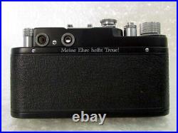 LEICA II (D) DASREICH WW II Vintage Russian RF BLACK Camera Condition EXCELLENT