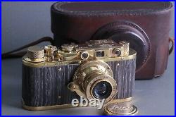 LEICA II(D) Ernst Leitz Wetzlar WWII Vintage RF 35mm Art Camera /FED based