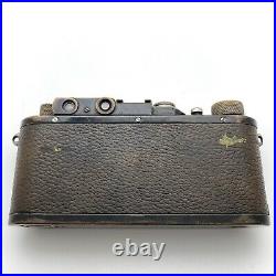 LEICA IID Vintage Leica Leitz Camera Black Body # 113179 Working NICE