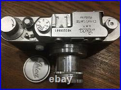 LEICA III with SUMMAR f=5cm1.2 Lens Vintage Camera S/N 223881 I 1936 Germany