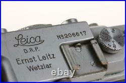 LEICA IIIa mit Elmar 5cm f/3,5 SNr 206617