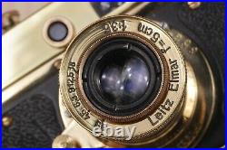 LEICA IIwith Leitz Elmar Vintage Rangefinde Art Camera 35mm /Fed based