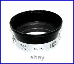 LEICA IROOA VINTAGE LENS HOOD FOR 50mm and 35mm lenses