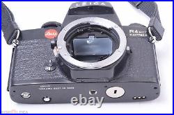 LEICA R R4 MOT ELECTRONIC WORKS 100% 35MM SLR CAMERA 10043 # 1541097 With CASE