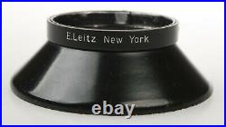 LEICA SOOHN Hood for HEKTOR 2.8cm 28mm Lens VERY RARE Leitz NEW YORK Version
