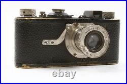 Leica 1 Mod (A) (Black) 35mm Camera with Nickel Elmar 50mm f/3.5 Lens, 5 Digit S/N