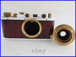 Leica-2(D) Luftwaffe WWII Vintage Russian EXCELLENT Camera + Lens Elmar f3,5/5cm