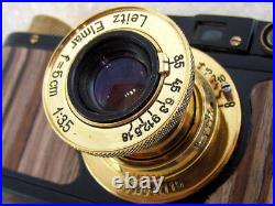 Leica 2(D) Wehrmacht Heer Sonderberichter WW2 Vintage Russian RF 35mm Camera EXC