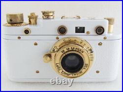 Leica-2(D) Wiking WW2 Vintage Russia 35mm RF Camera + Lens Leitz Elmar EXCELLENT