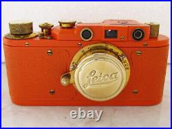 Leica-2(D) Wiking WW2 Vintage Russian 35mm RF Camera + Lens Leitz Elmar f3,5/5cm