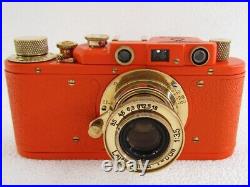 Leica-2(D) Wiking WWII Vintage Russian RF Camera + Lens Elmar f3,5/5cm EXCELLENT