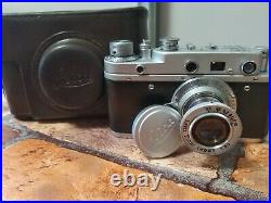 Leica BERLIN olympic Leitz Elmar lens (copy zorki c) ideal condition