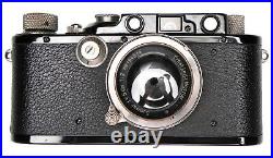 Leica Black III (Model F) with Black Rim 5cm f2 Nickel Summar #145403